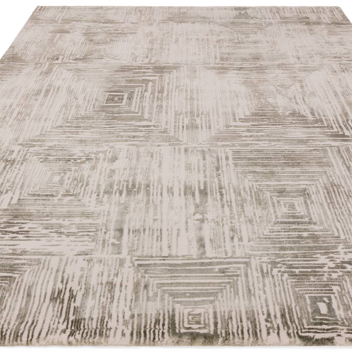 Kuza Portrait Khaki Rug