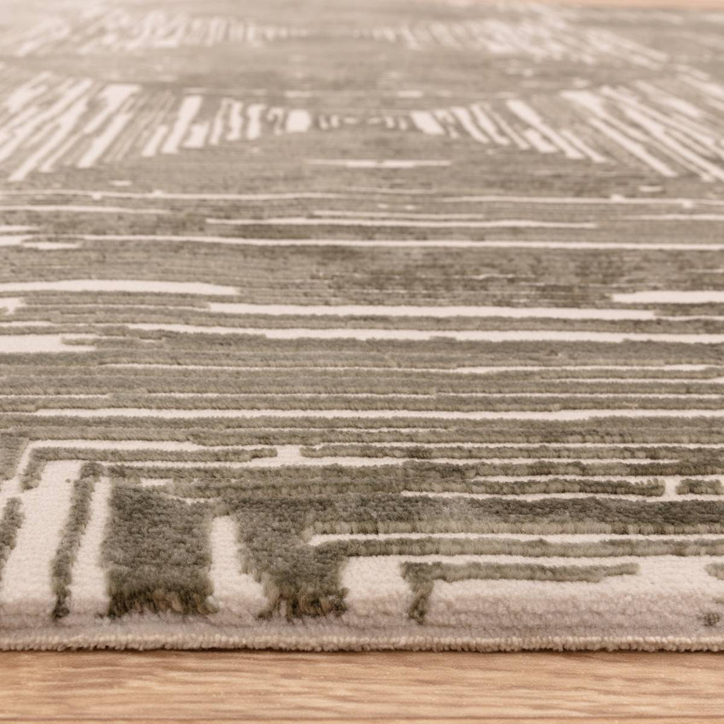 Kuza Portrait Khaki Rug