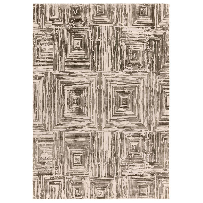 Kuza Portrait Khaki Rug