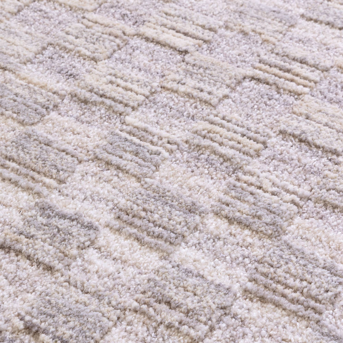 Laurent Checker Grey Rug