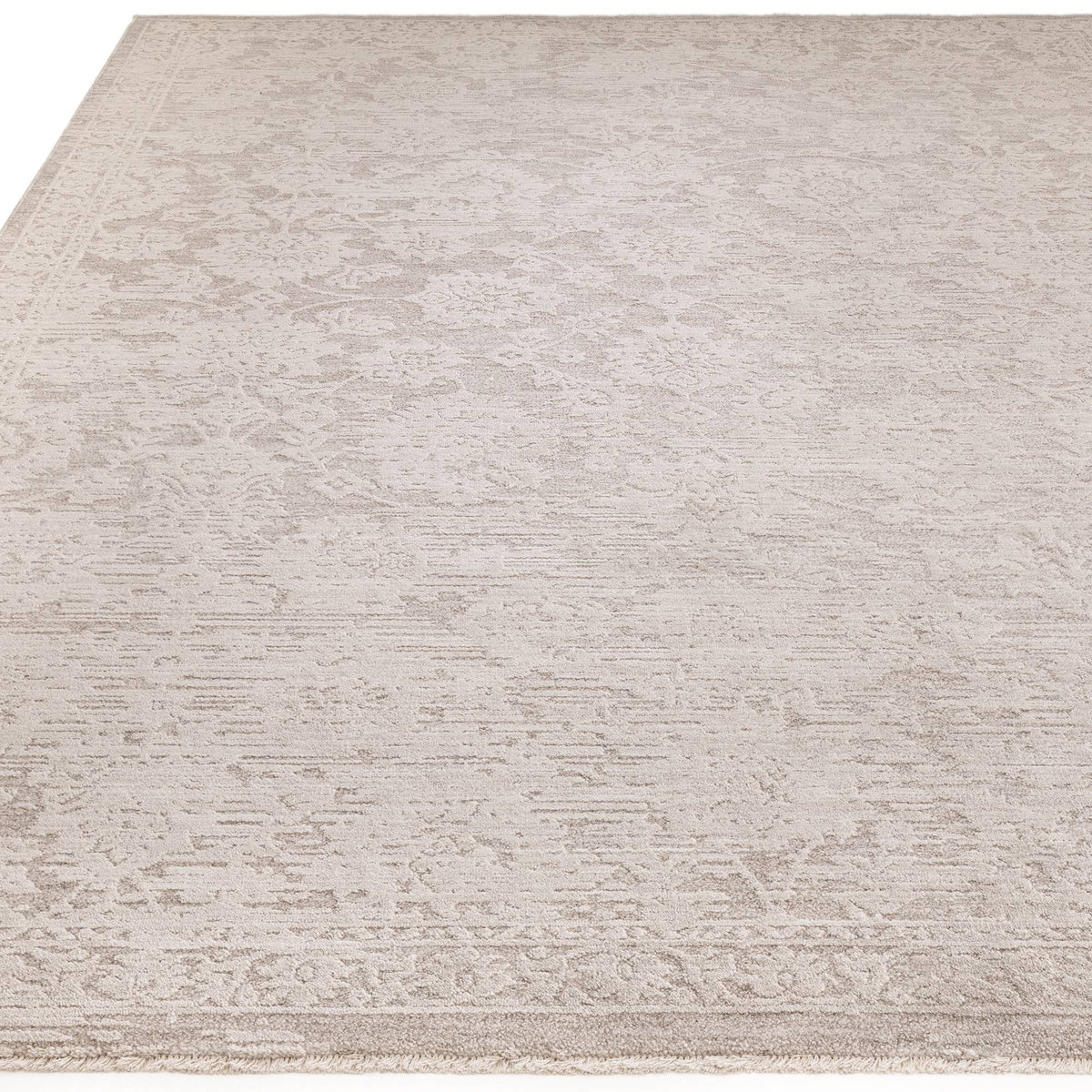 Laurent Damask Natural Rug