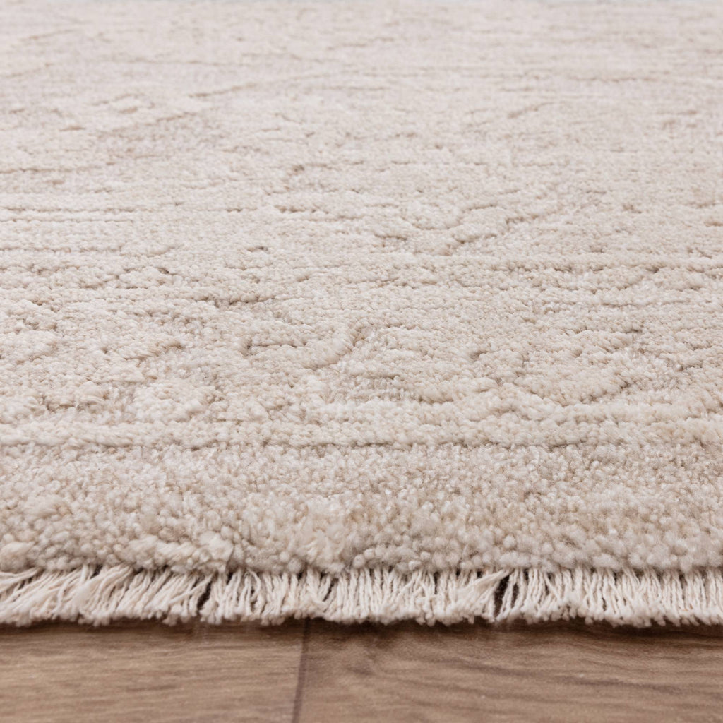 Laurent Damask Natural Rug