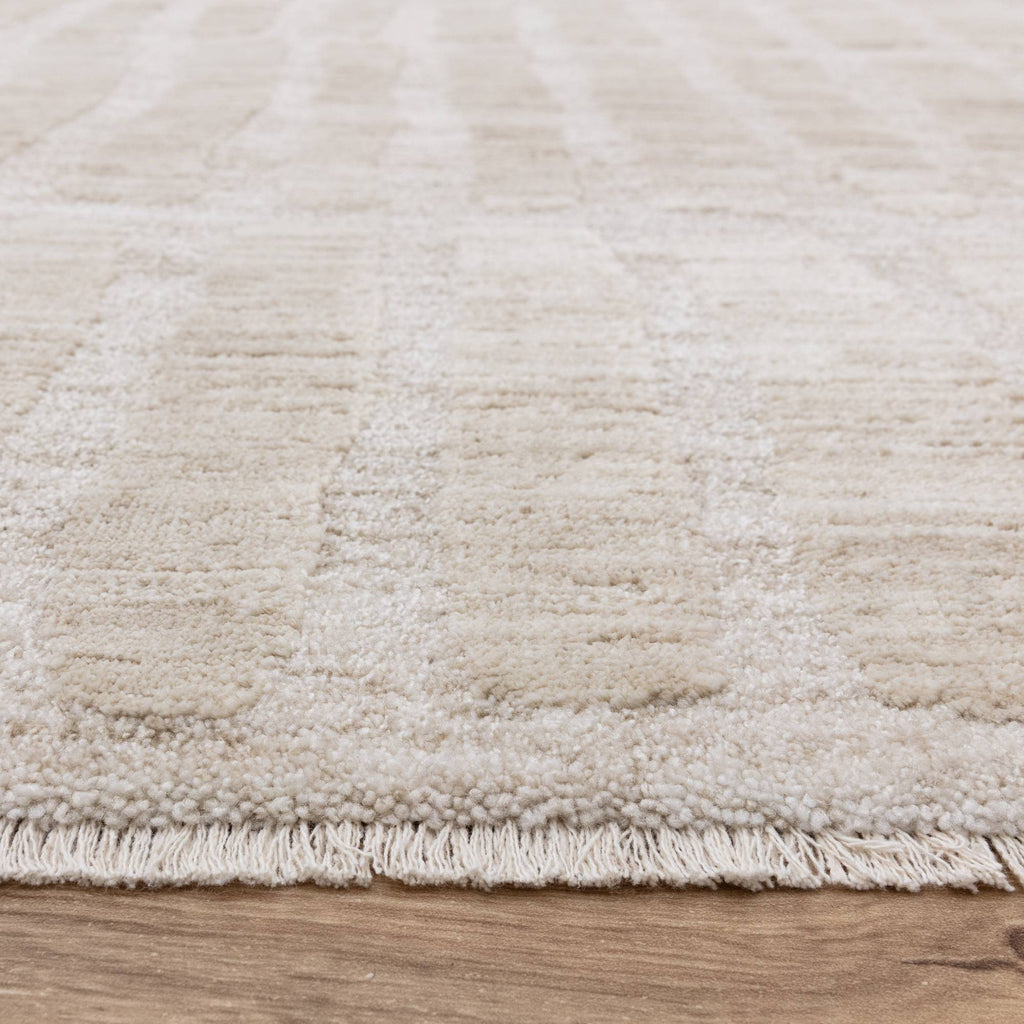Laurent Chevron Natural Rug