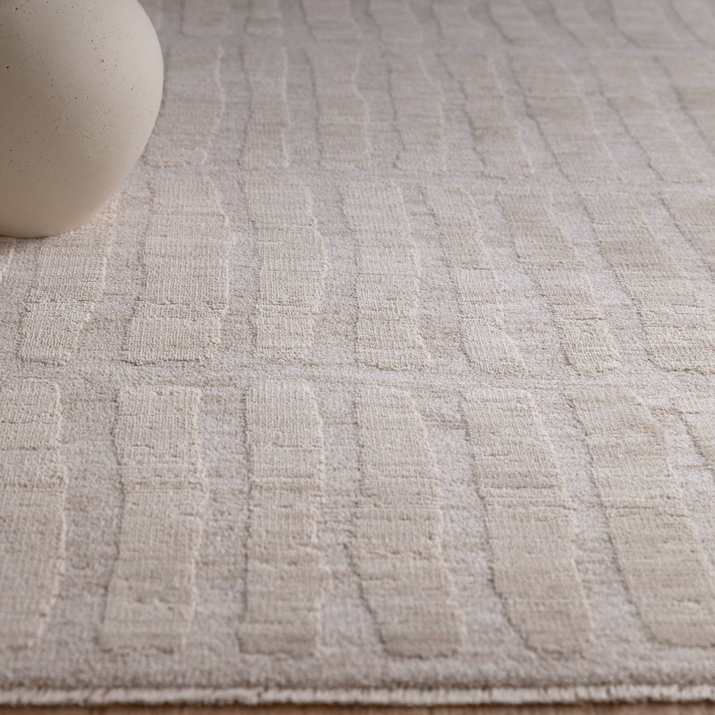 Laurent Chevron Natural Rug
