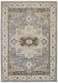 Legacy Medallion Blue Beige Rug