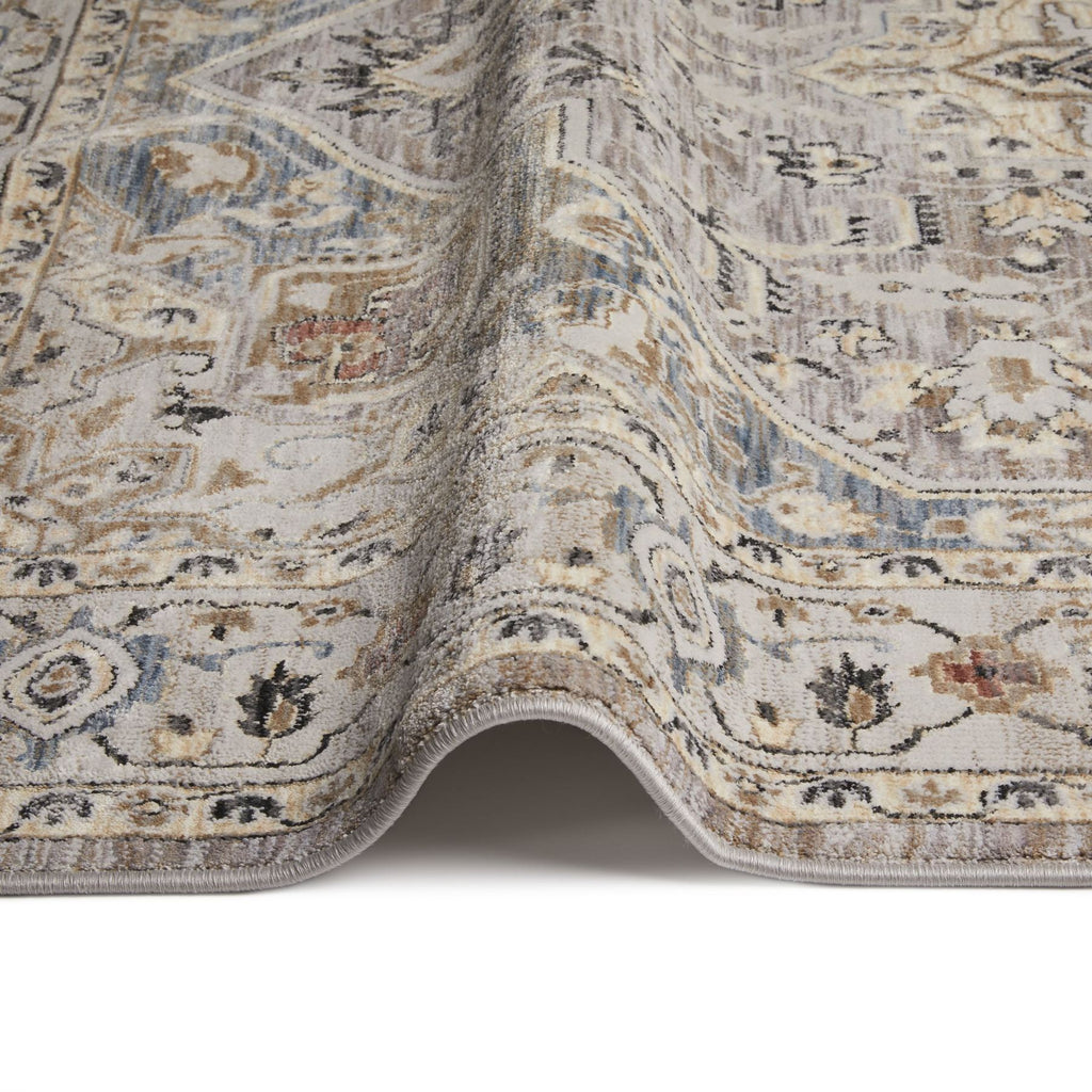 Legacy Medallion Grey Slate Rug
