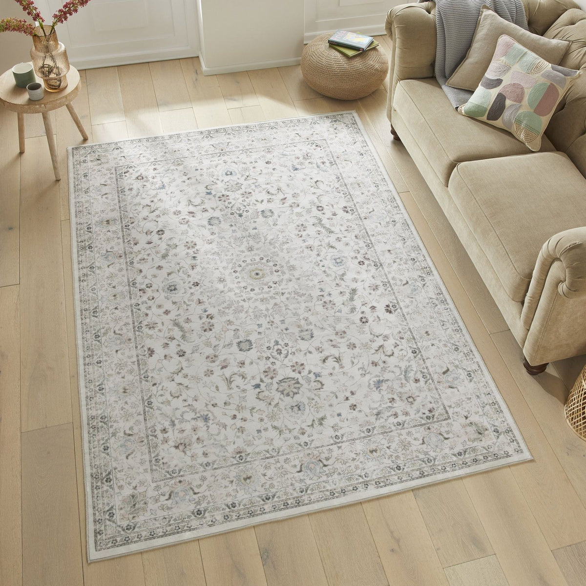Liberty Washable Classic Cream Rug