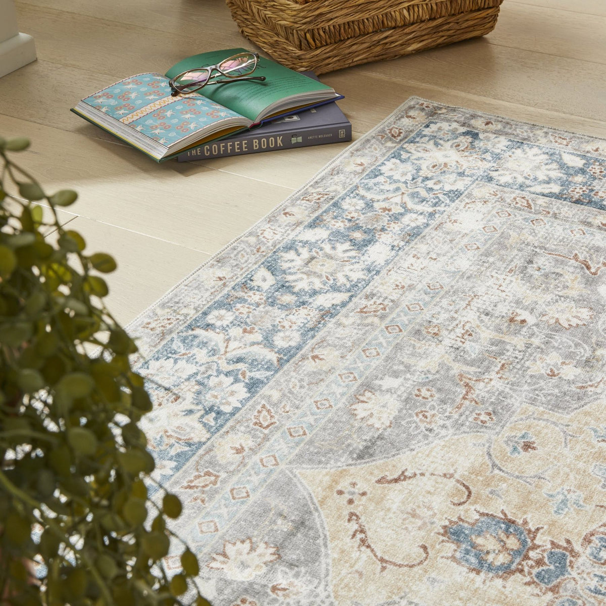 Liberty Washable Classic Gold Rug