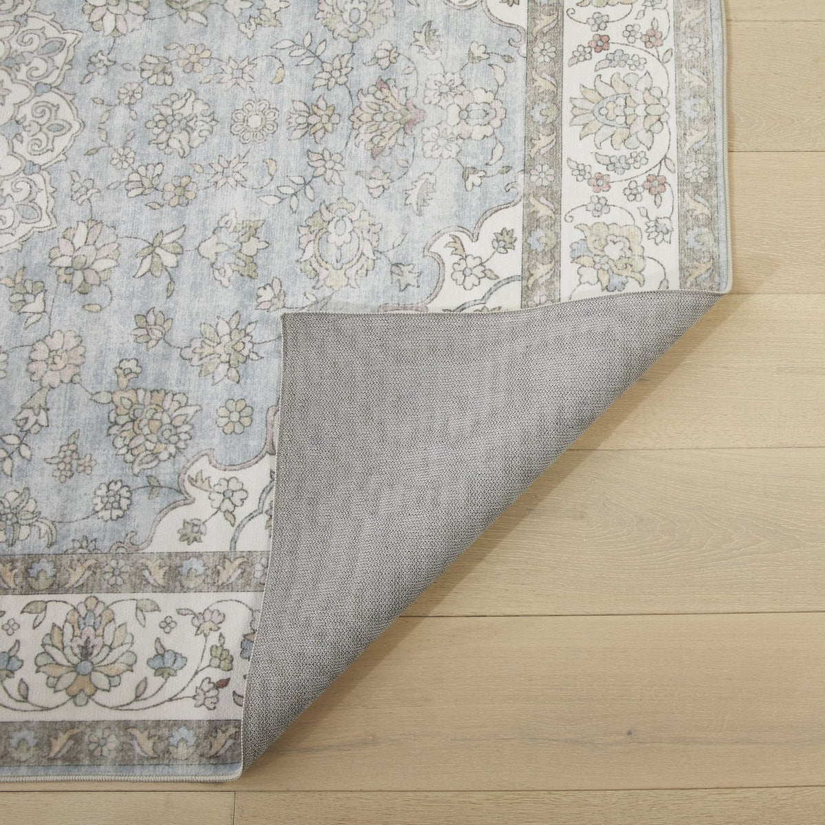 Liberty Washable Classic Light Blue Rug