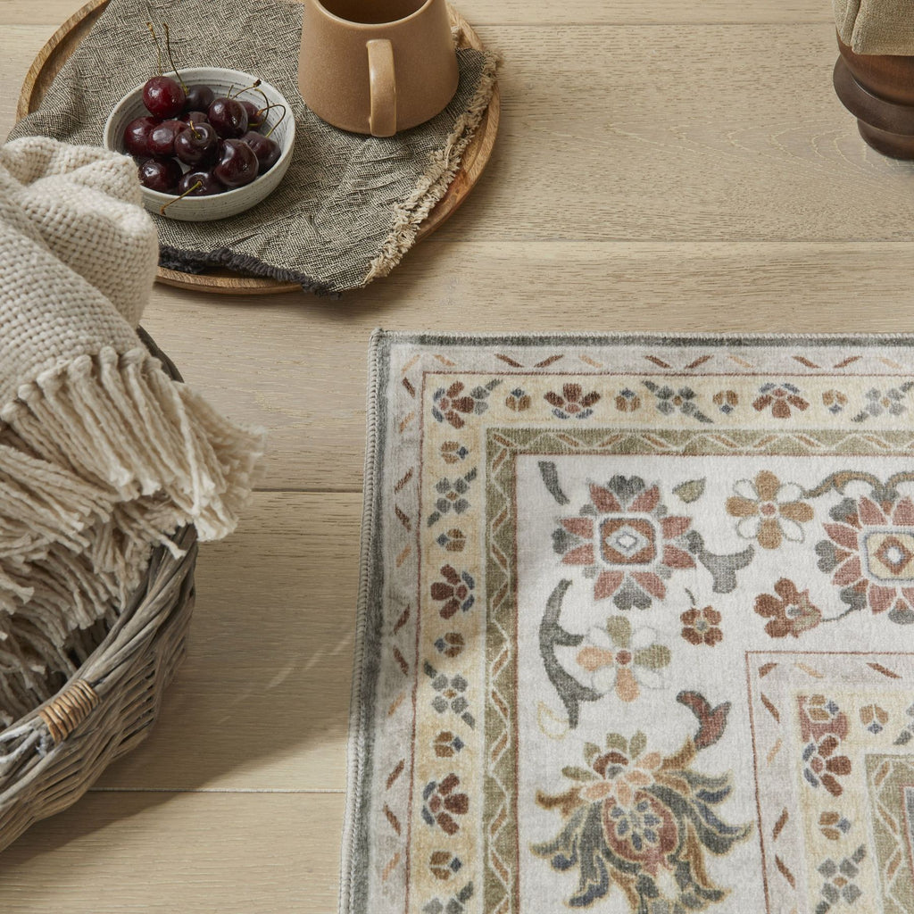 Liberty Washable Classic Mocha Rug