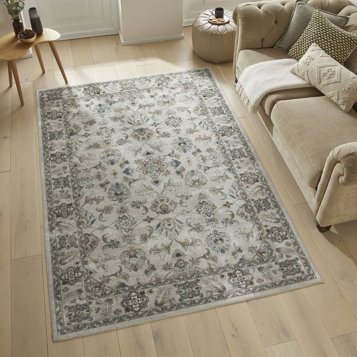 Liberty Washable Classic Taupe Rug