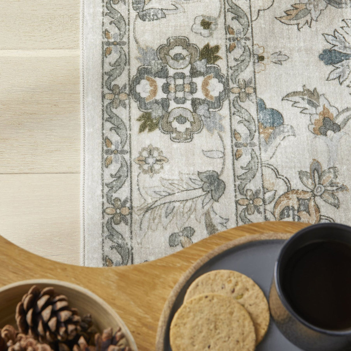 Liberty Washable Classic Taupe Rug