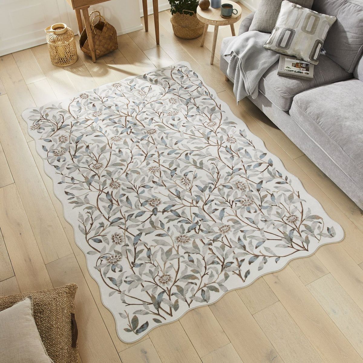 Liberty Washable Floral Quarry Rug