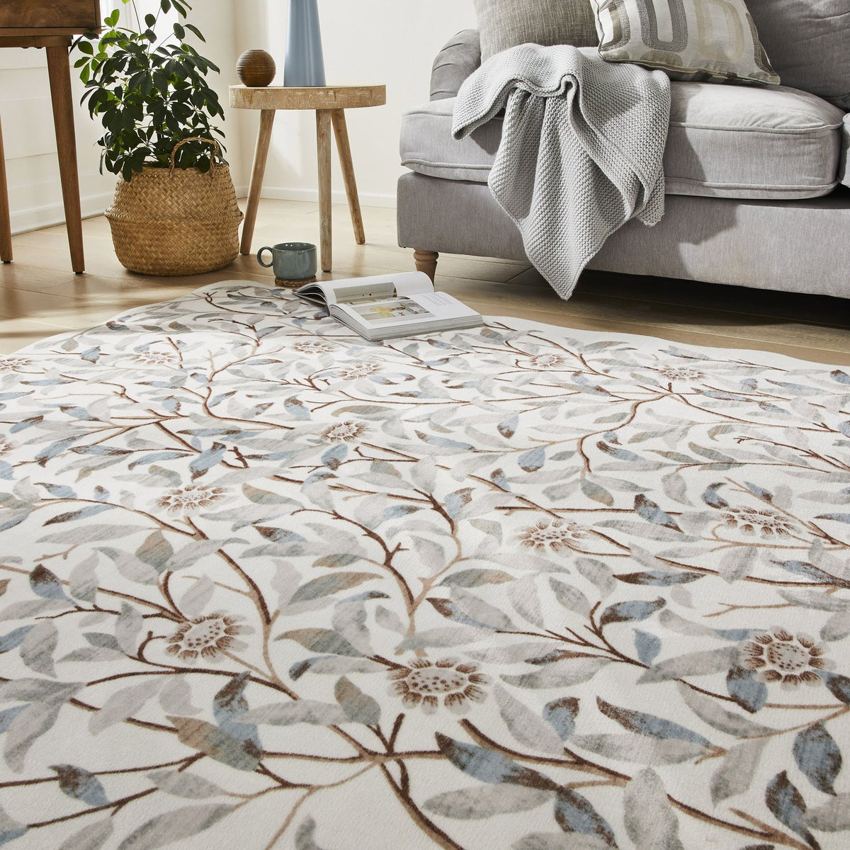 Liberty Washable Floral Quarry Rug