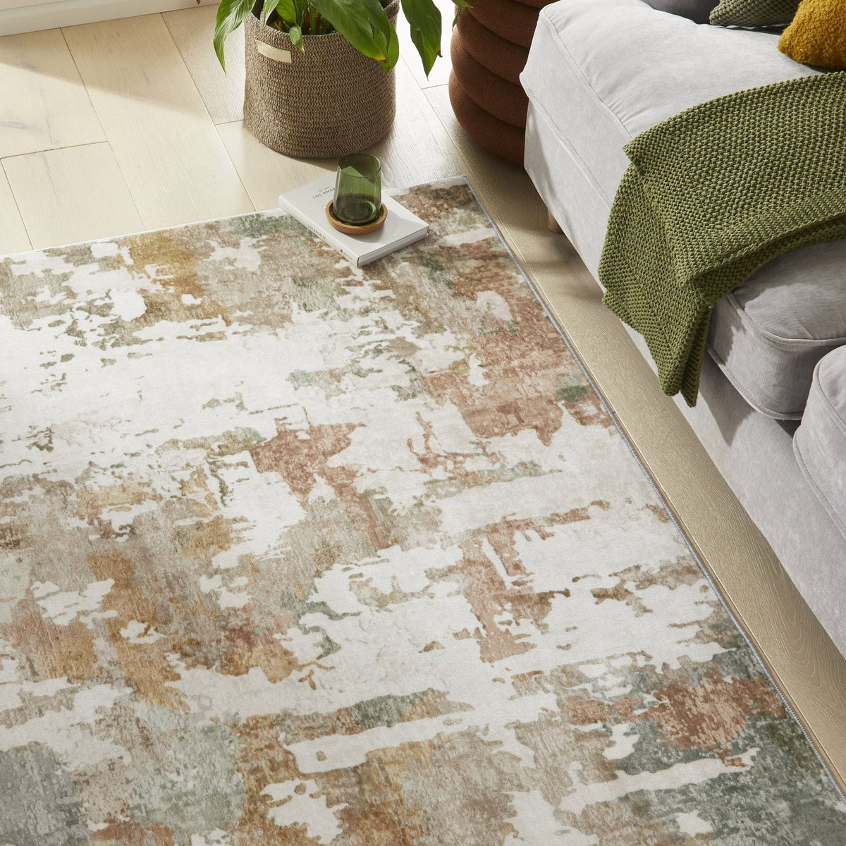 Liberty Washable Modern Autumn Rug