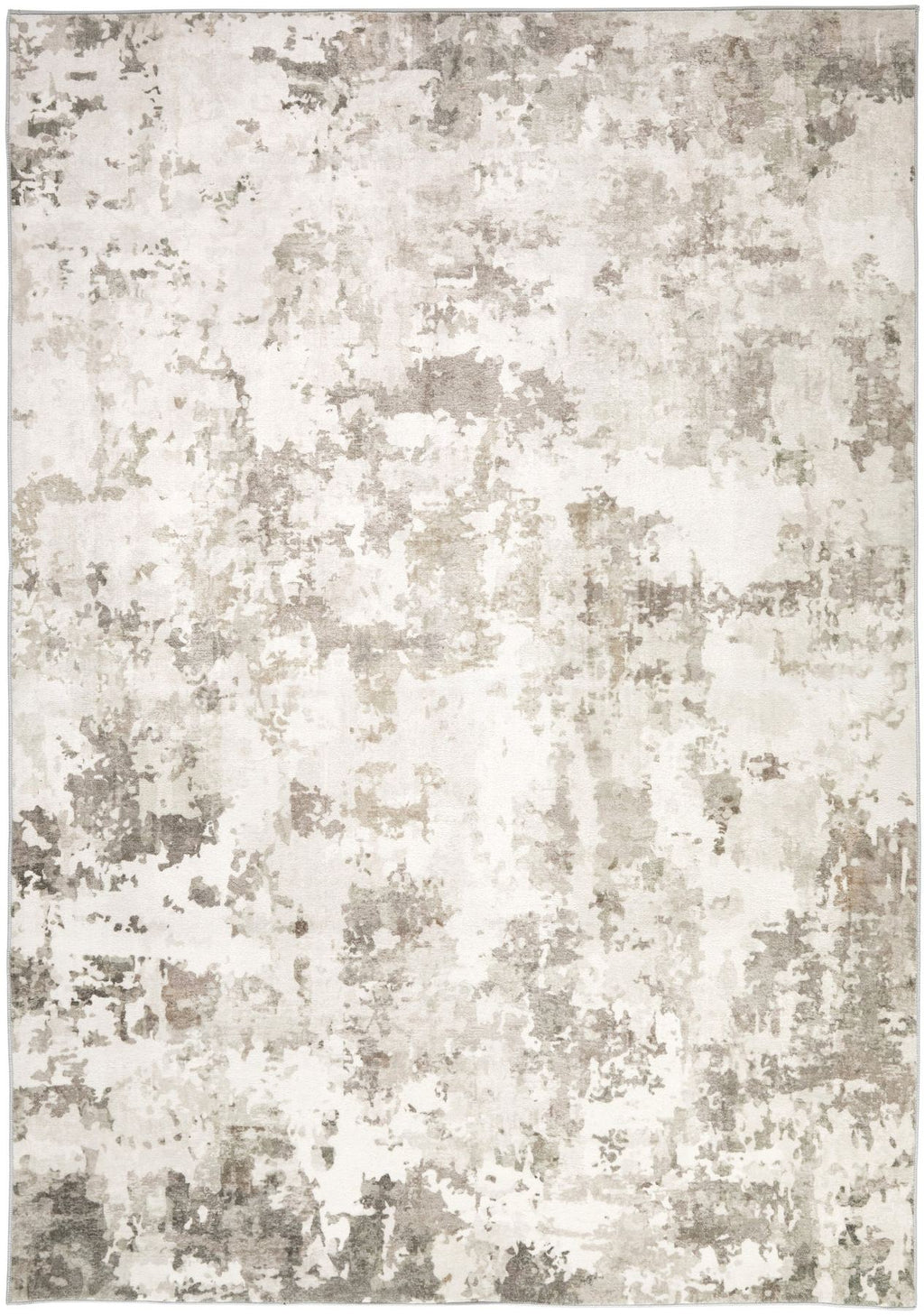 Liberty Washable Modern Dove Rug