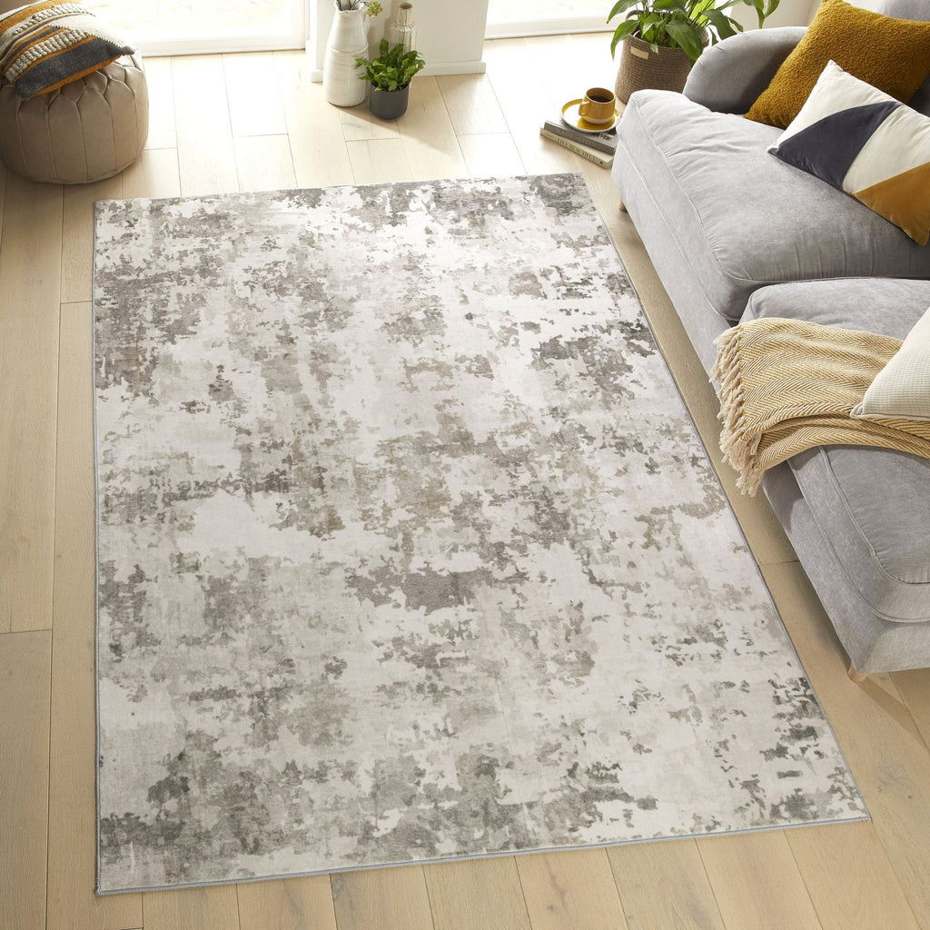 Liberty Washable Modern Dove Rug