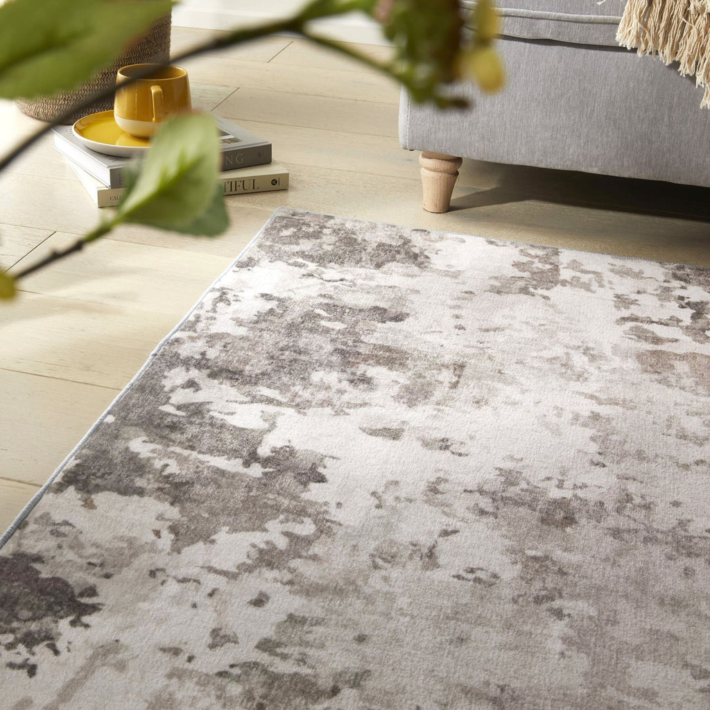 Liberty Washable Modern Dove Rug