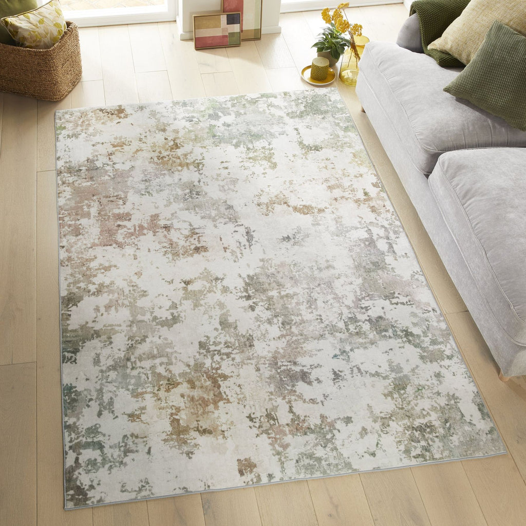 Liberty Washable Modern Pastel Rug