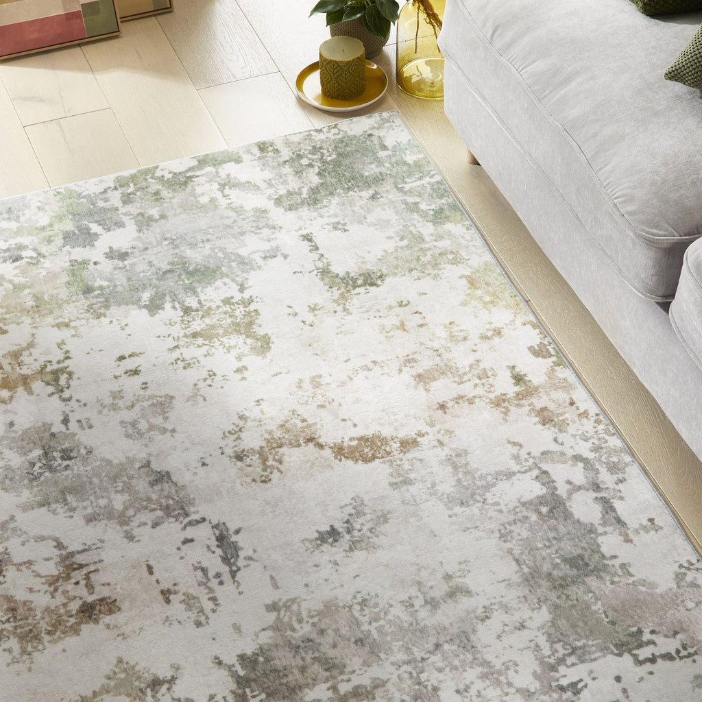 Liberty Washable Modern Pastel Rug