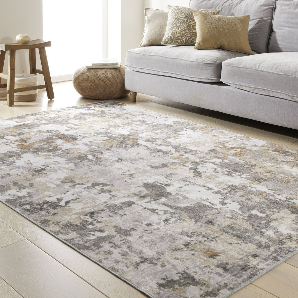Liberty Washable Modern Quarry Rug