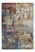 Lux Washable Abstract Multi Rug