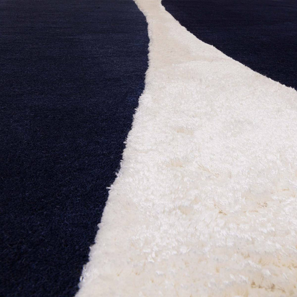 Matrix Signature Indigo Rug