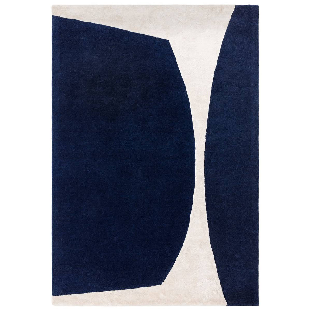 Matrix Signature Indigo Rug