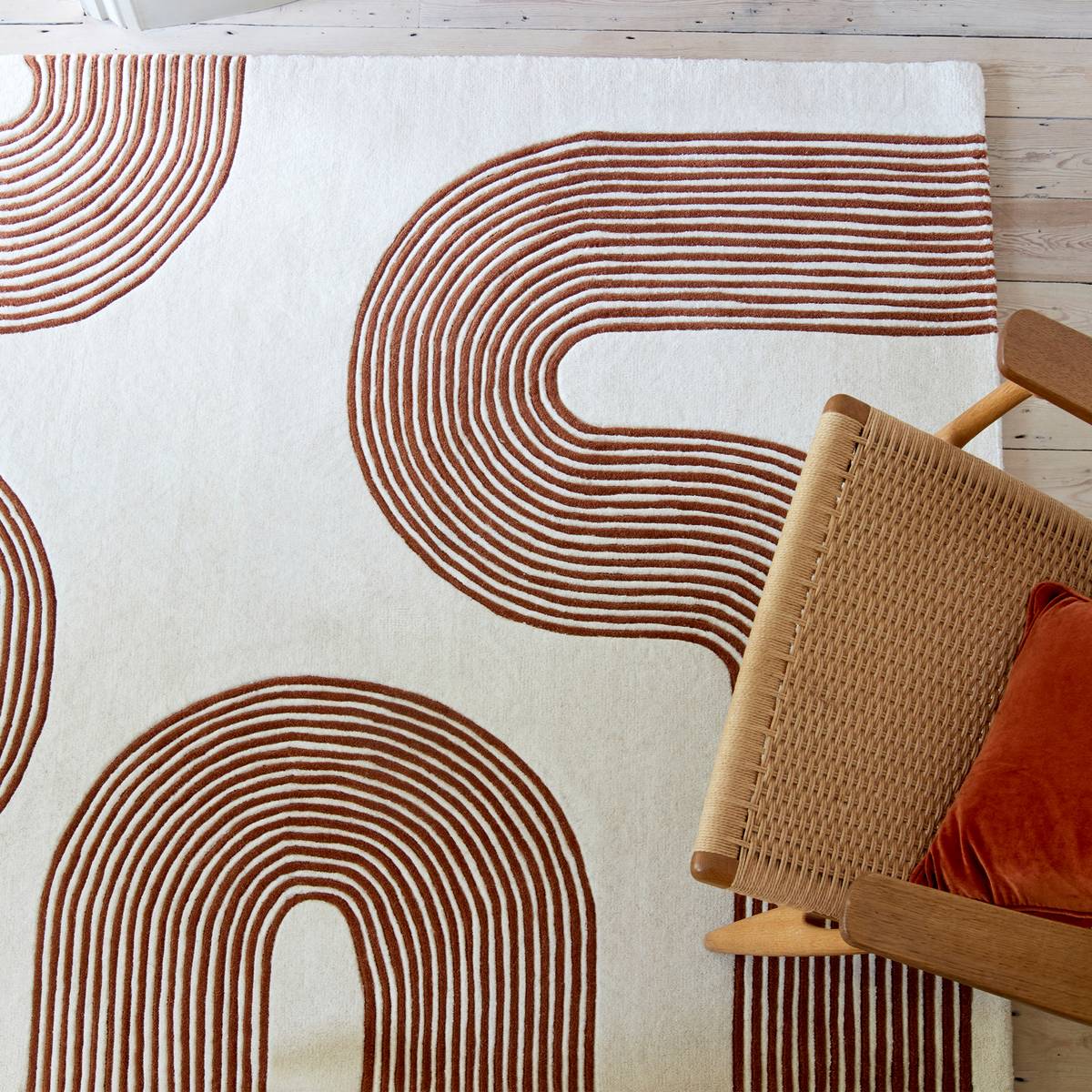 Matrix Arches Amber Rug