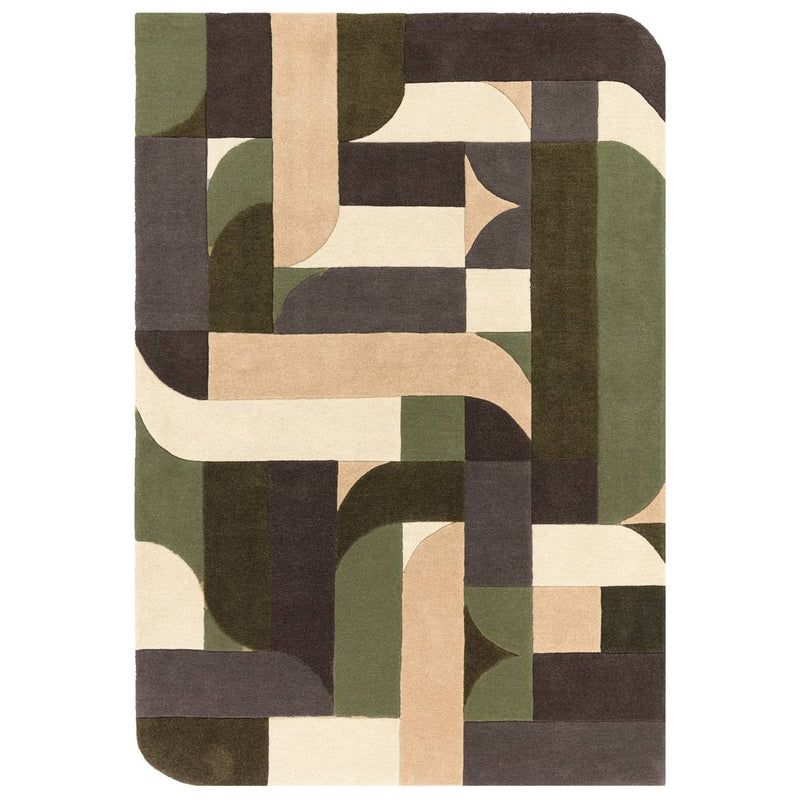 Matrix Klotski Sage Rug