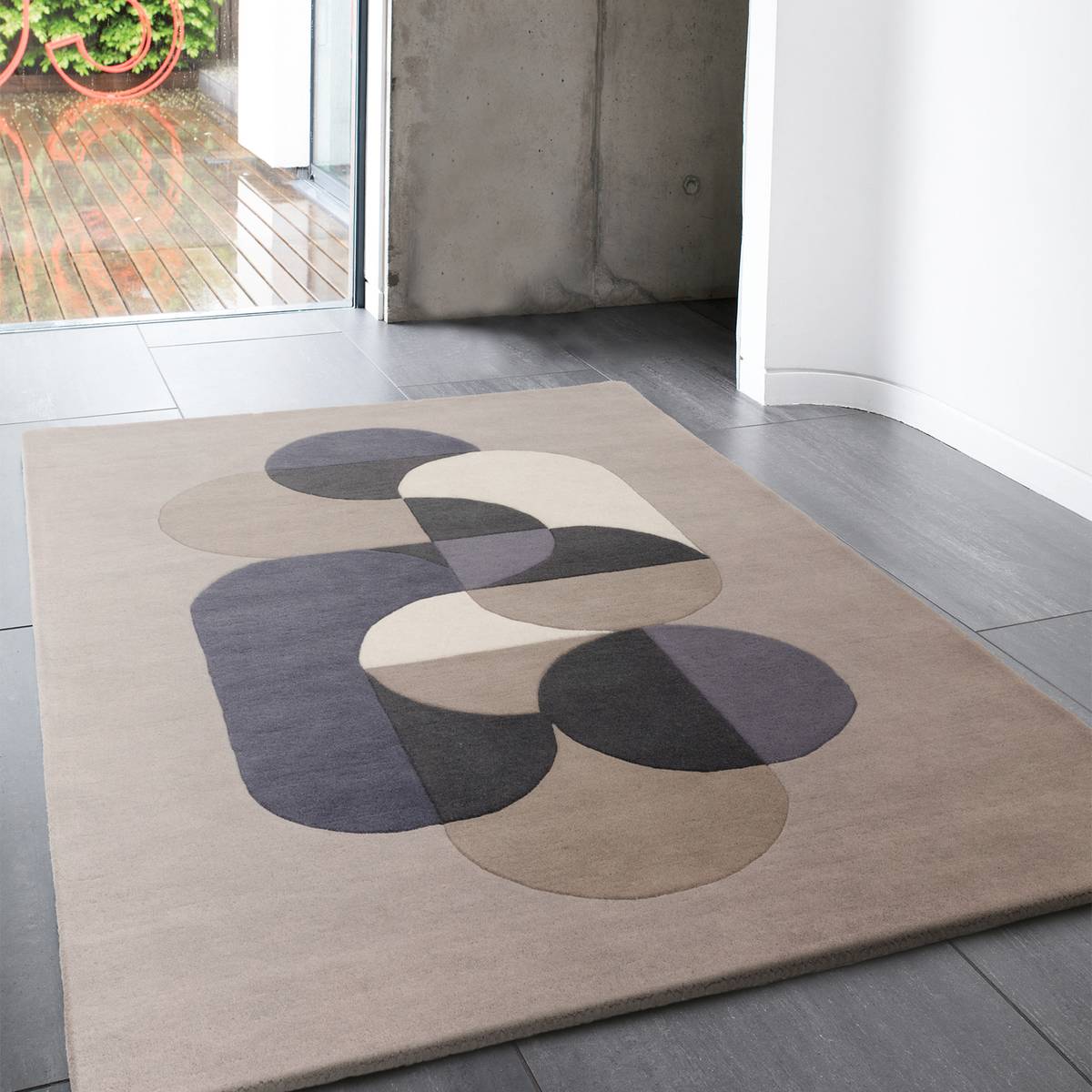 Matrix Statement Grey Rug