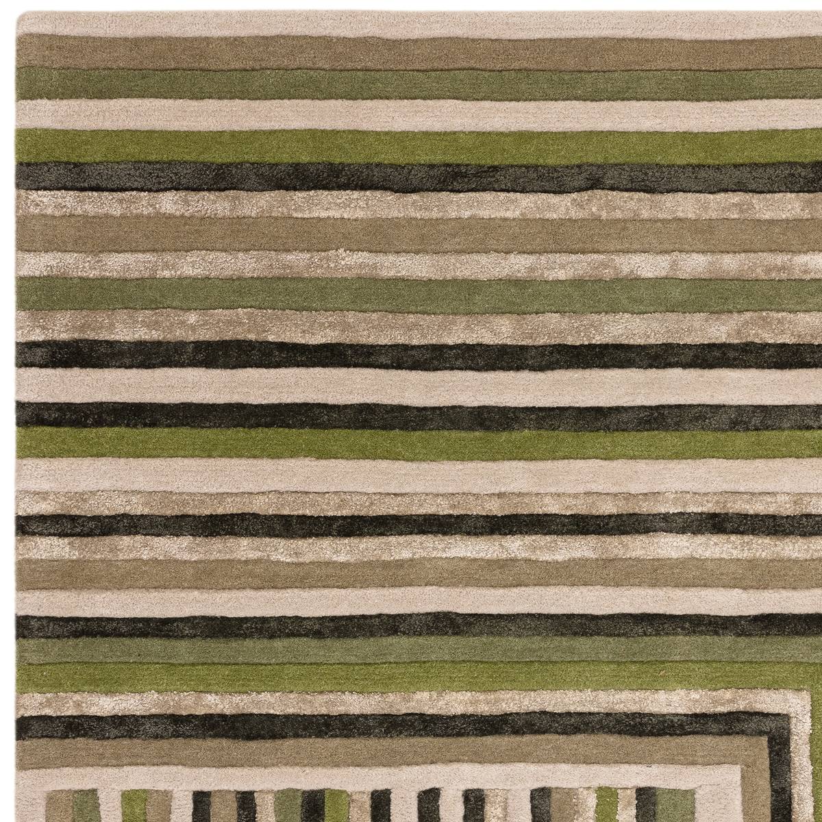 Matrix Network Forest Rug