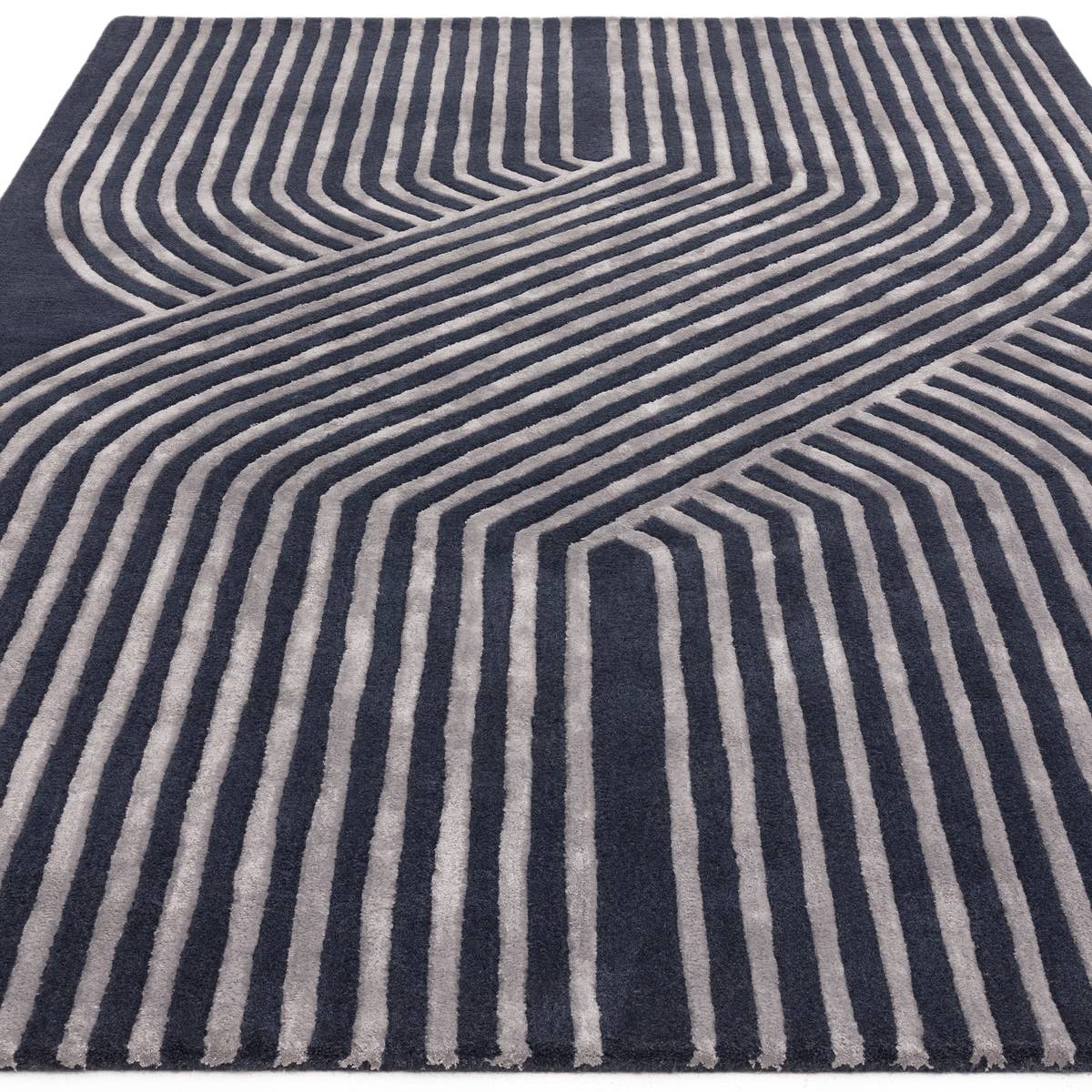 Matrix Solstice Navy Rug