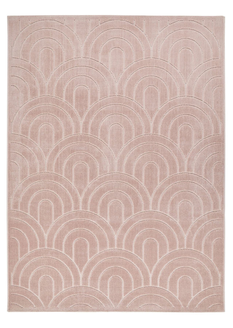 Maze Arches Dusty Pink Rug