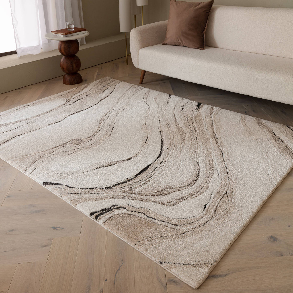 Mirage Quartz Beige Rug