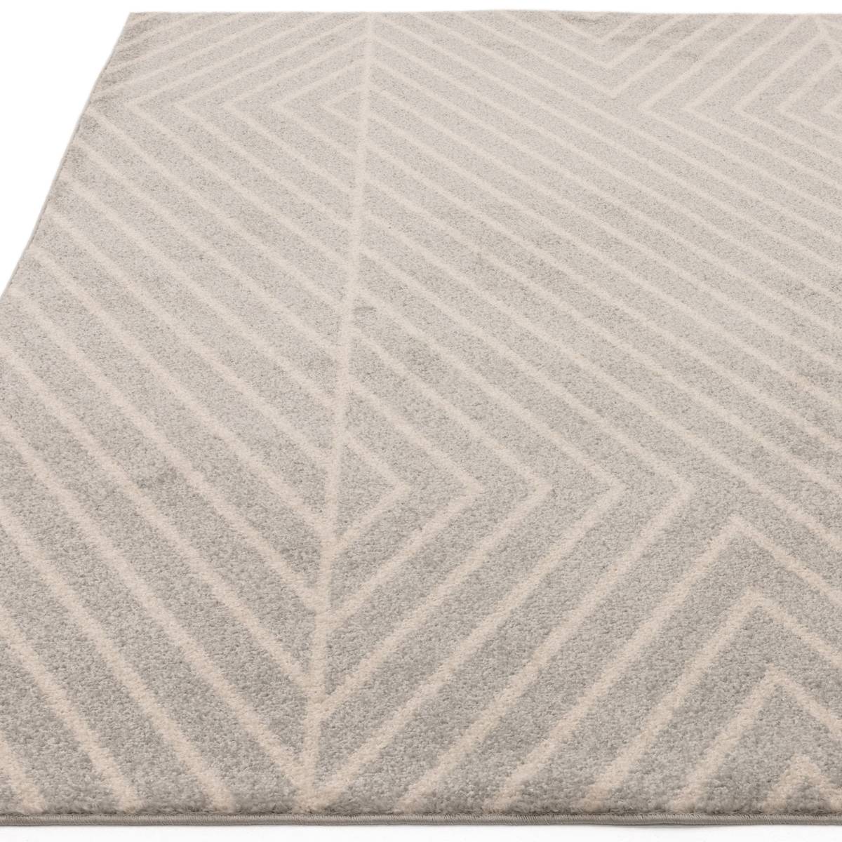 Muse Grey Linear Rug