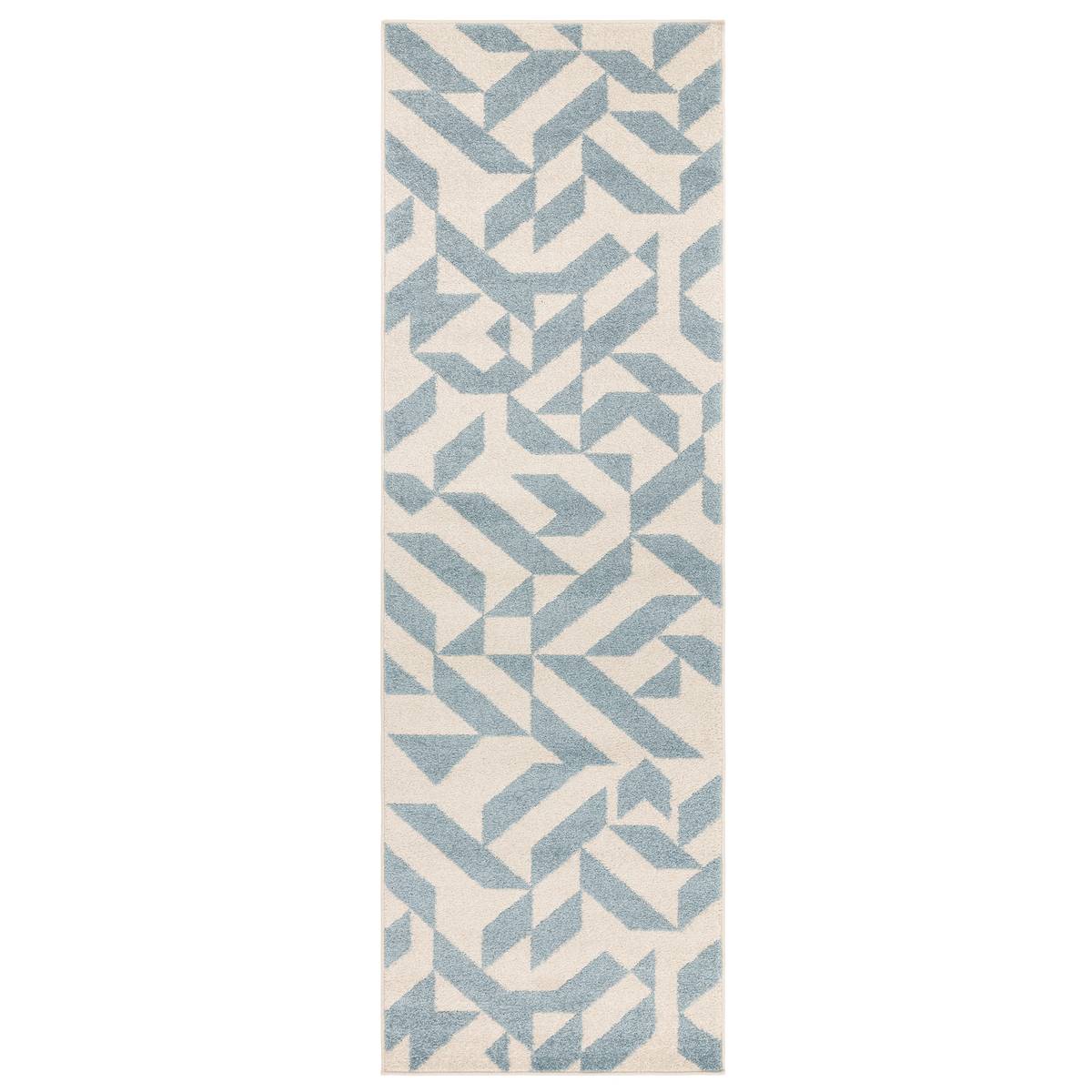 Muse Blue Shapes Rug