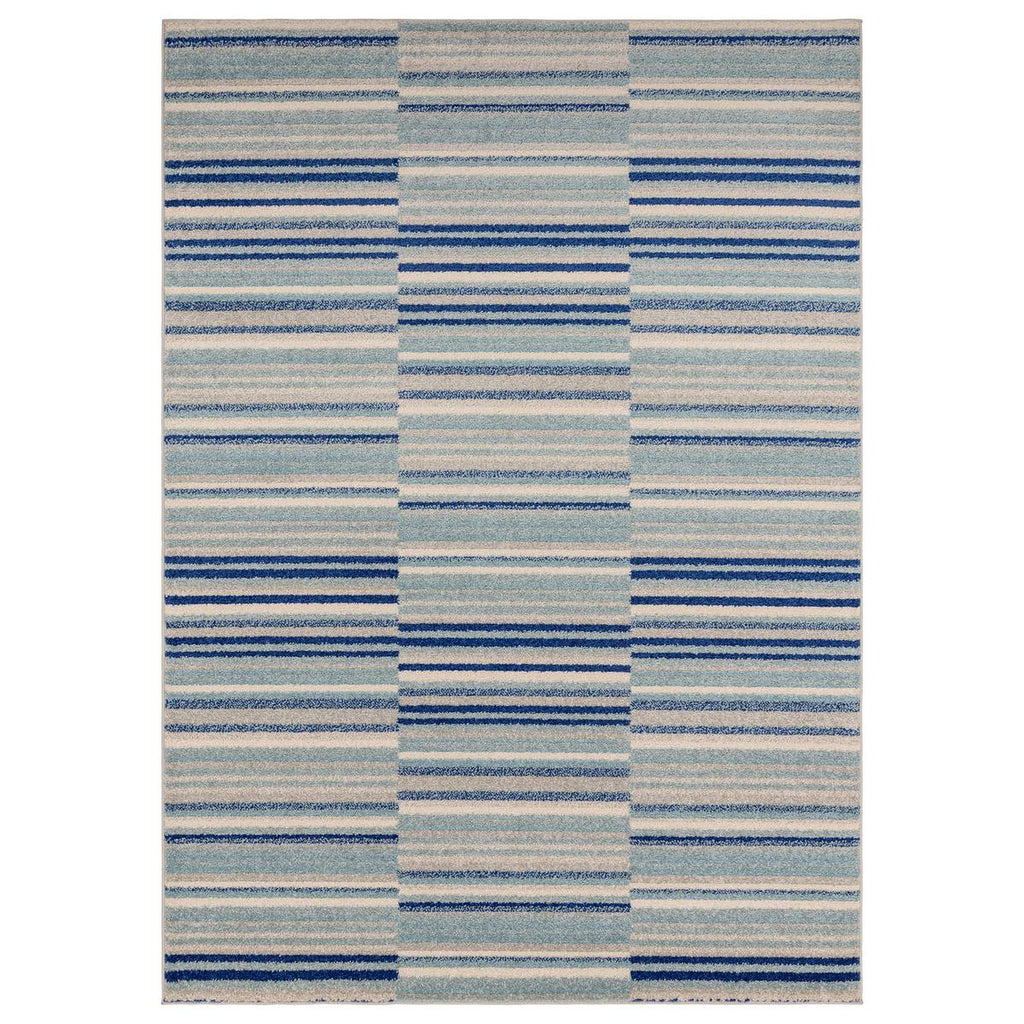 Muse Blue Stripe Rug
