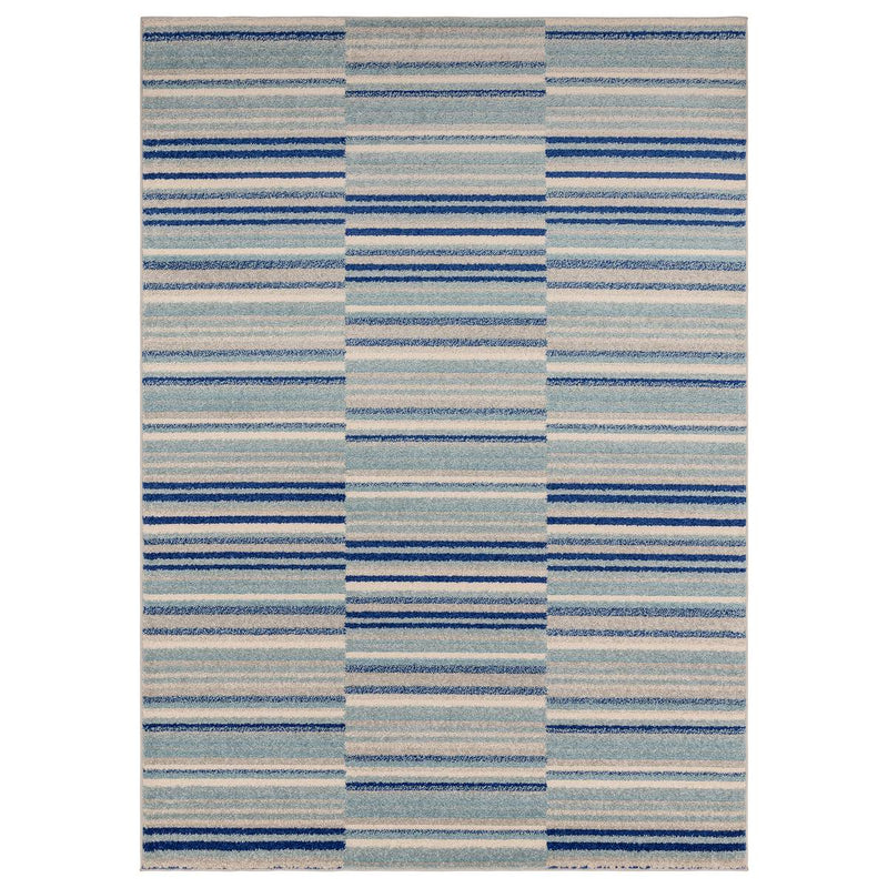 Muse Blue Stripe Rug
