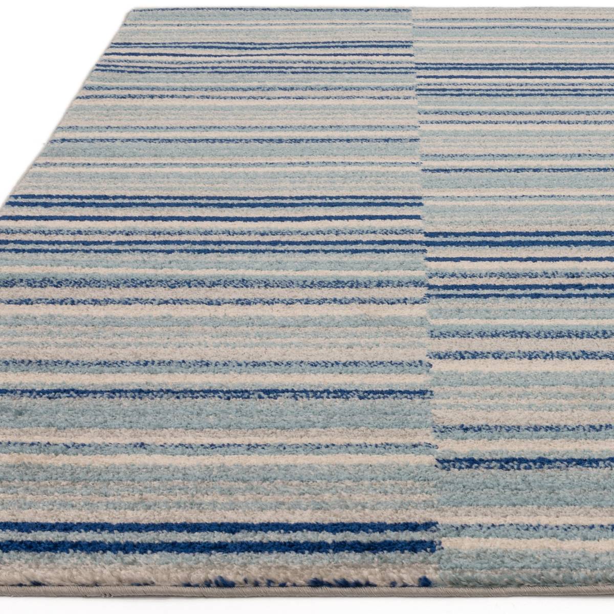 Muse Blue Stripe Rug