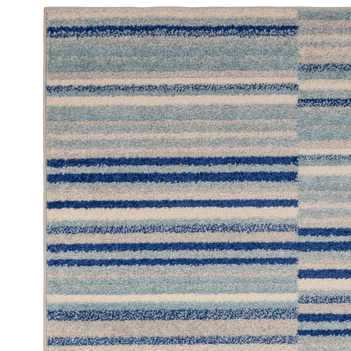 Muse Blue Stripe Rug