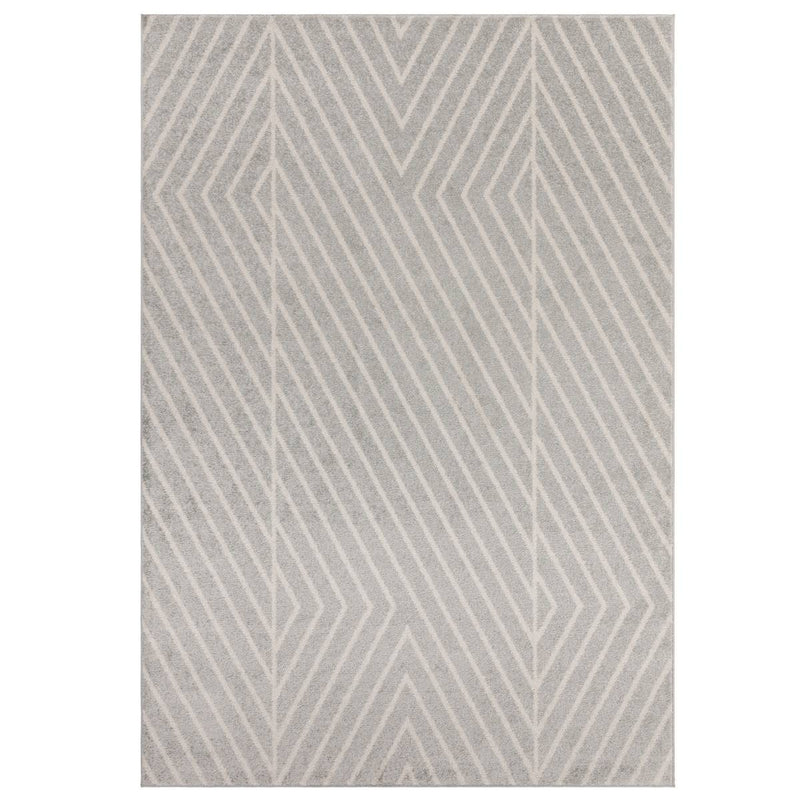 Muse Grey Linear Rug