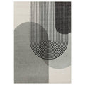 Muse Grey Retro Rug