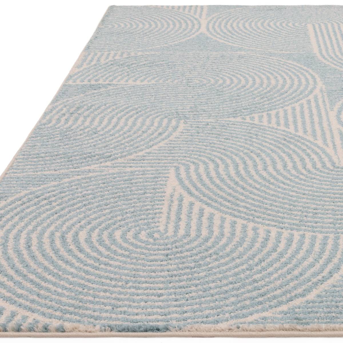 Muse Blue Swirl Rug