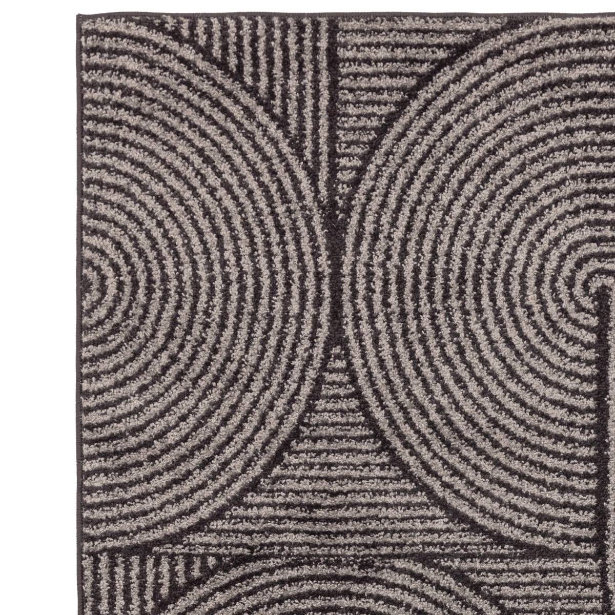 Muse Charcoal Swirl Rug