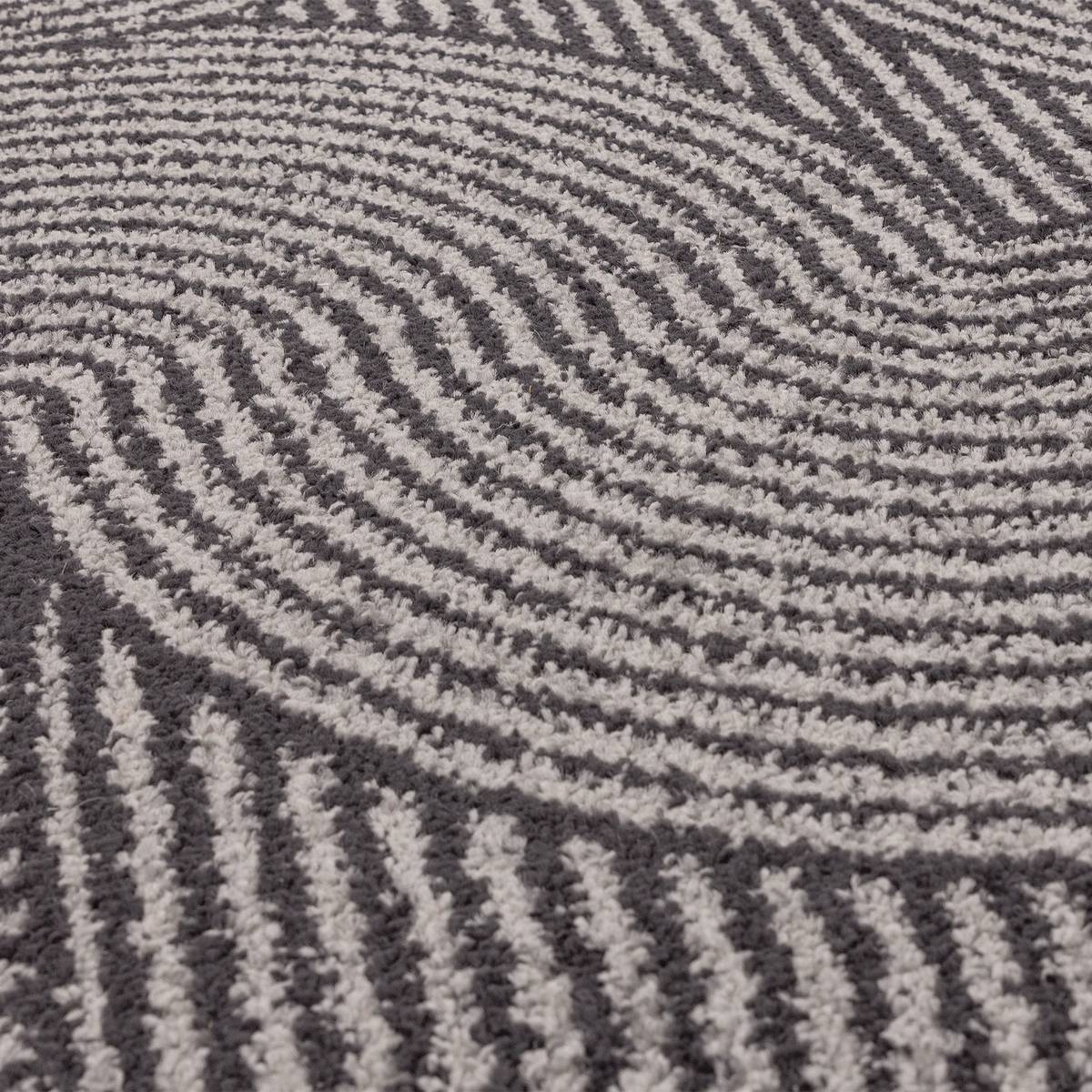 Muse Charcoal Swirl Rug