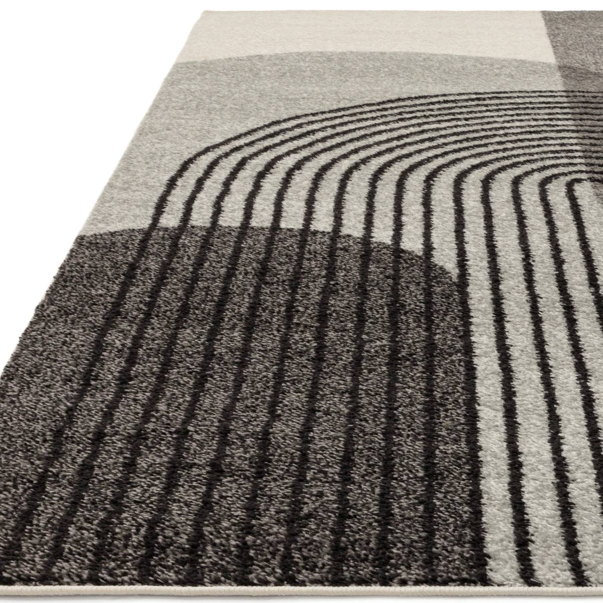 Muse Grey Retro Rug