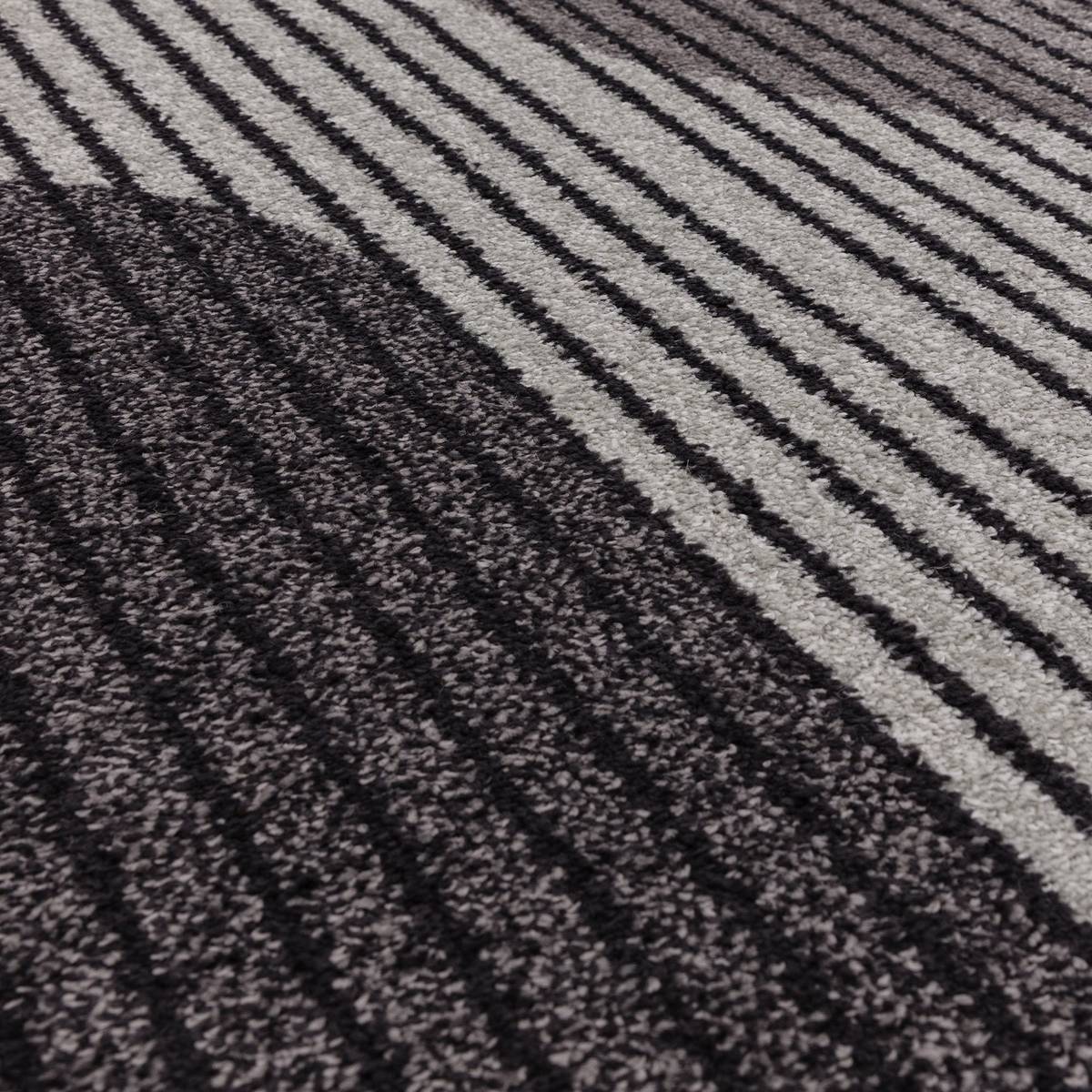 Muse Grey Retro Rug