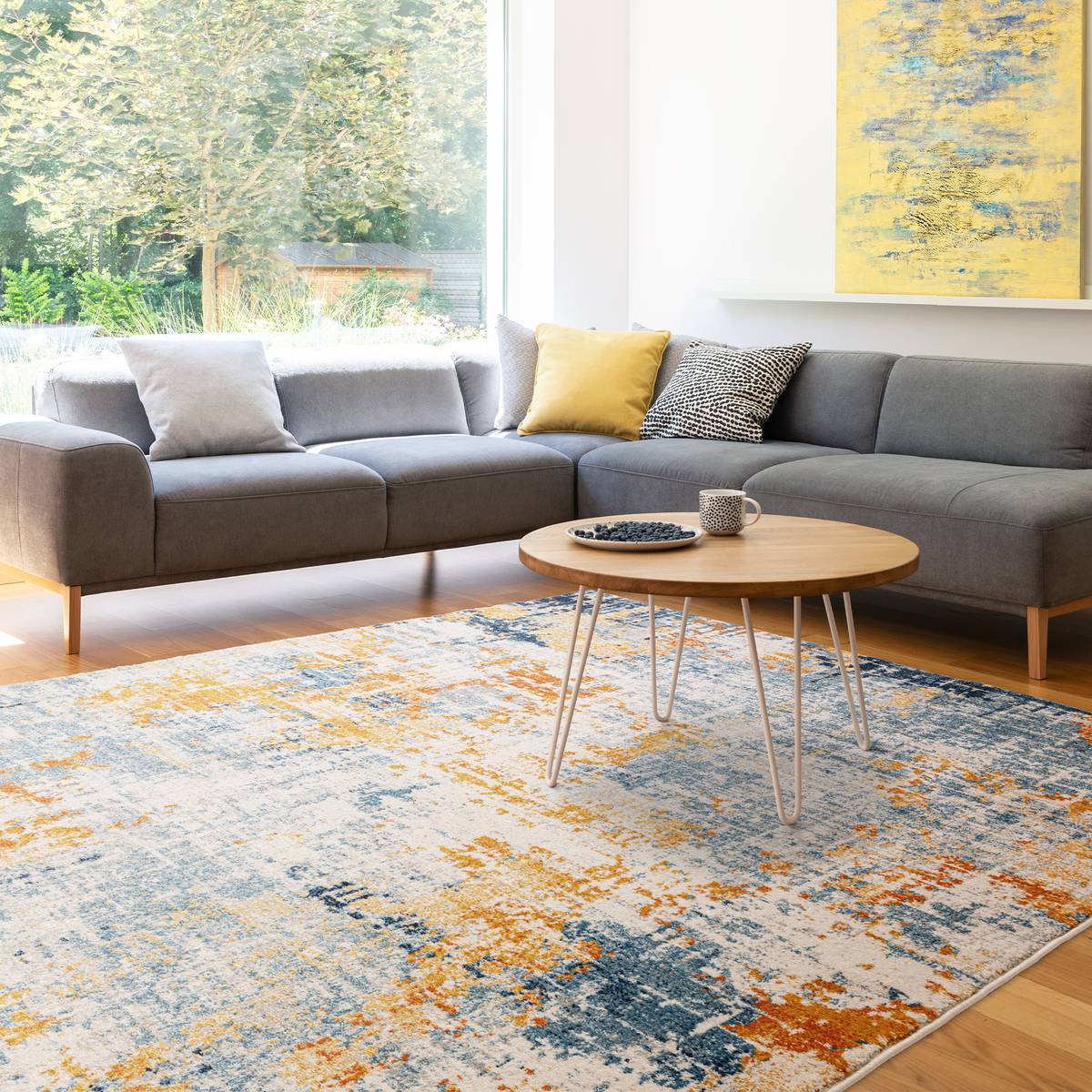 Nova Illusion Ochre Rug