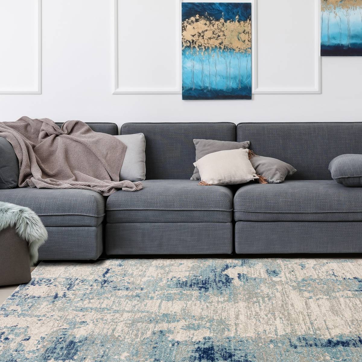 Nova Mirage Blue Rug